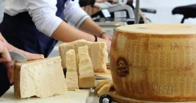 Parmigiano Reggiano at Slow Food Cheese in Bra